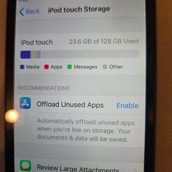 Ipod touch 6th Generation 128gb Space Grey. - Picture 5 of 7